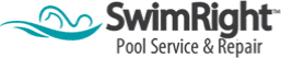 SwimRight Pools logo
