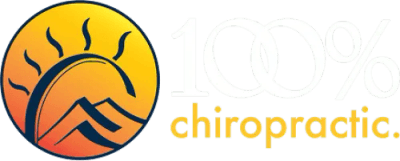 100% Chiropractic logo