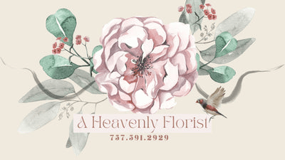 A Heavenly Florist logo