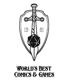 World's Best Comics & Games logo