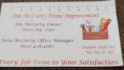 McCurty Home Improvement logo