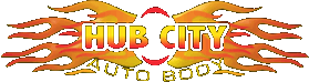 Hub City Auto Body logo