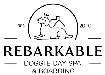 Rebarkable Doggie Day Spa logo