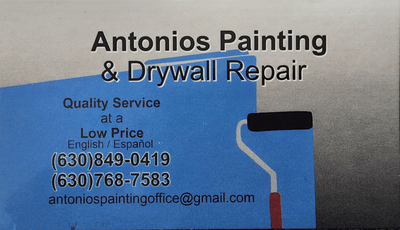 Antonio's Painting & Drywall Repair logo