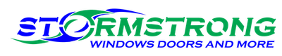 STORMSTRONG WINDOWS DOORS AND MORE logo