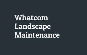 Whatcom Landscape Maintenance logo