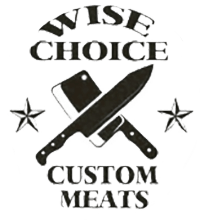Wise Choice Custom Meats logo