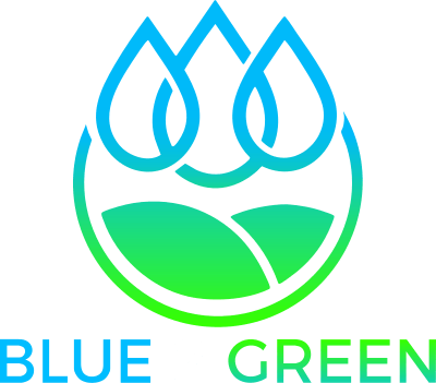 Blue 2 Green Landscape logo