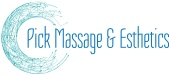 Pick Massage & Esthetics logo