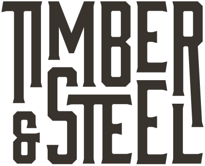 Timber & Steel Gym logo