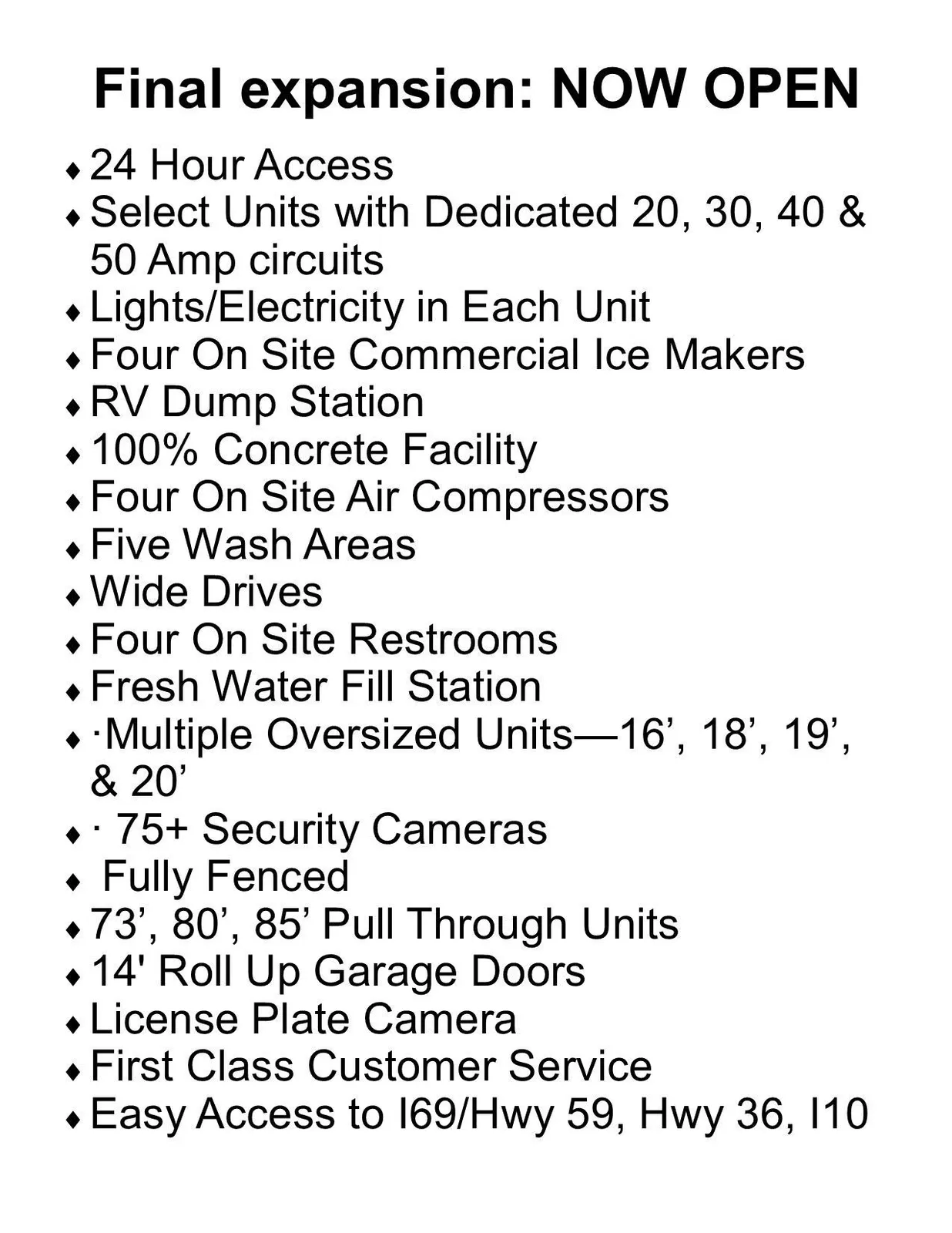 Luxury Boat & RV Storage