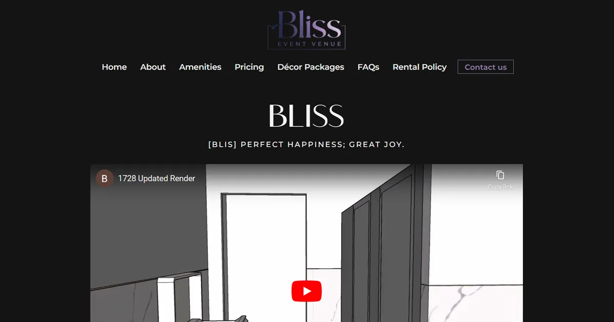 Bliss Event Venue