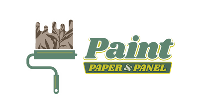 Paint, Paper, & Panel logo