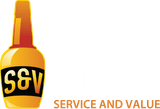 S&V Liquors logo