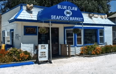 Blue Claw Seafood Market logo