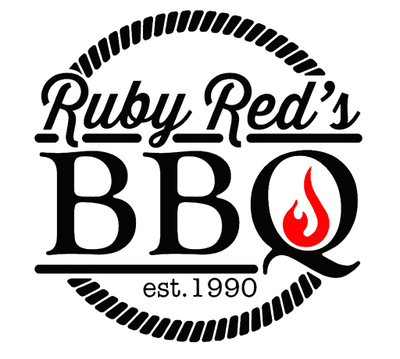 Ruby Red's BBQ logo