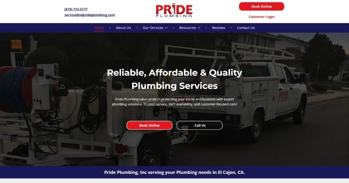 Pride Plumbing, Inc