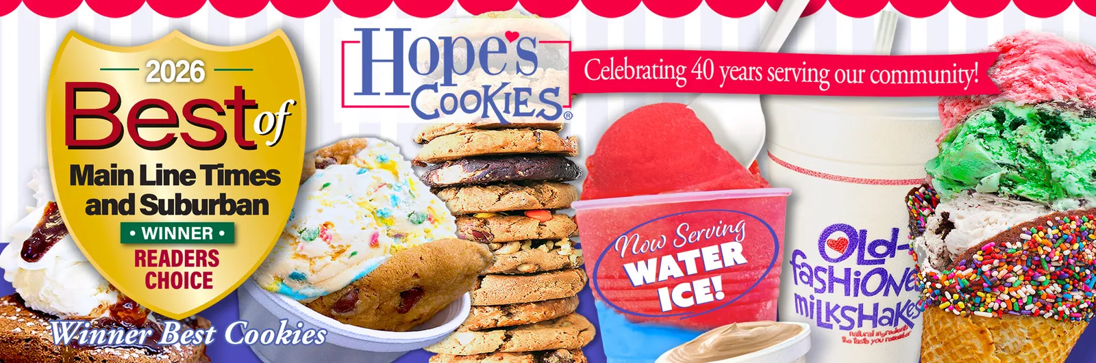 Visit Hope's Cookies Retail Store