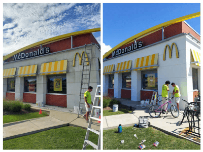 Genuine Quality Painting and Decorating logo