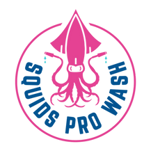 Squids Pro Wash logo