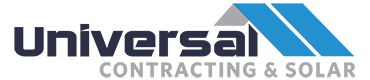 Universal Contracting and Solar logo