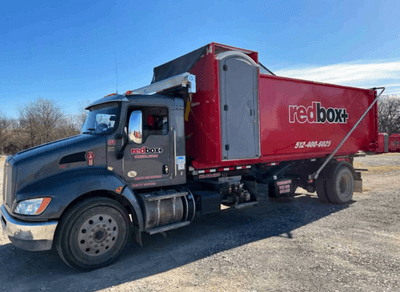 redbox+ Dumpsters of Greater Austin logo