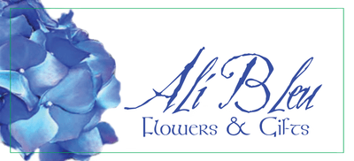 Ali Bleu Flowers logo