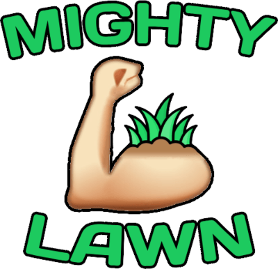 Mighty Lawn logo