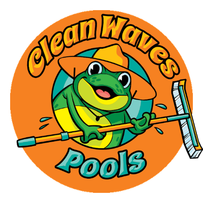 Clean Waves Pools logo