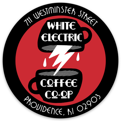 White Electric Coffee Co-Op logo