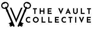 THE VAULT COLLECTIVE &amp; ELSWHEN ELSEWEAR logo