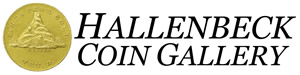 Hallenbeck Coin Gallery logo