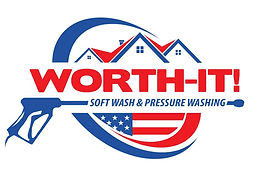Worth It Softwash & Pressure Washing LLC. logo
