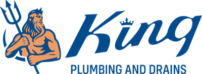 King Plumbing and Drains logo
