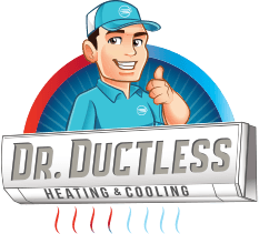 Dr.Ductless Heating & Cooling logo