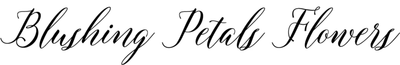 Blushing Petals Flowers logo