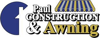 Paul Construction and Awnings logo