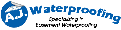 A.J. Waterproofing logo