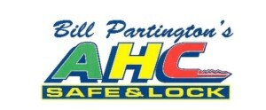 AHC SAFE AND LOCK logo