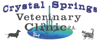 Crystal Springs Veterinary Clinic logo