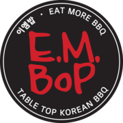E.M. Bop Korean BBQ Restaurant logo