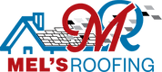 Mel's Roofing logo