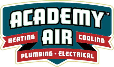 Academy Air Heating, Cooling, Plumbing and Electric logo