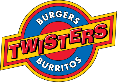 Twisters Burgers & Burritos logo
