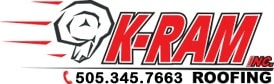 K-Ram Roofing Company logo