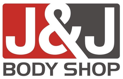 J&J BODY SHOP and AUTOMOTIVE logo