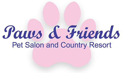 Paws & Friends Pet Salon & Country Resort logo
