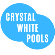 Crystal White Pools logo