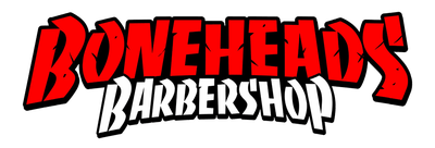 Boneheads Barbershop logo