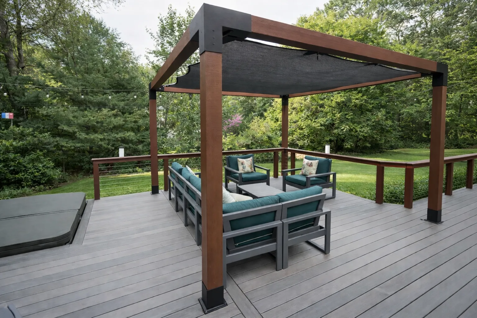 Harbor Beach Deck and Home